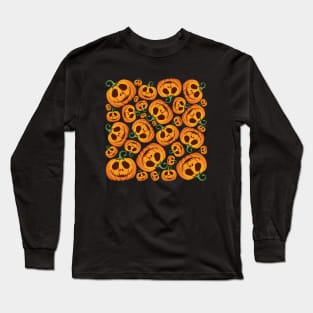 Halloween Jack Pumpkins Long Sleeve T-Shirt